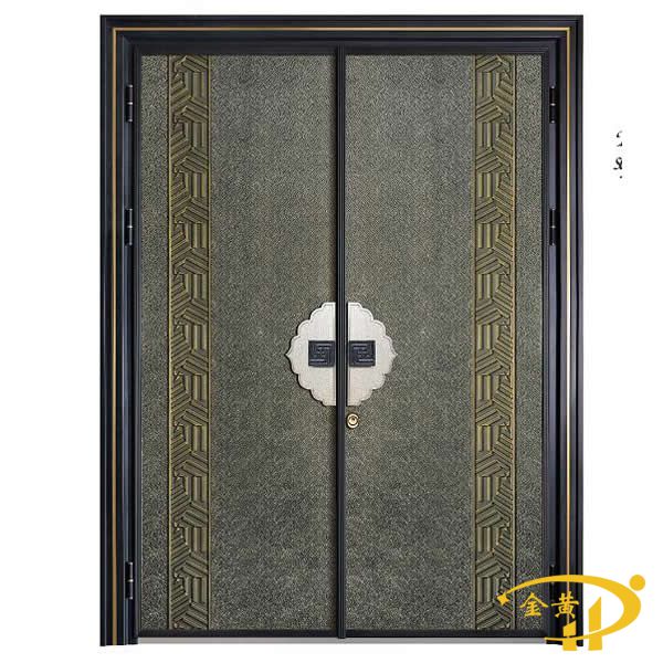 中式鑄鋁大門