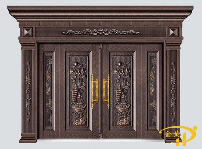 鋅合金別墅拼接門