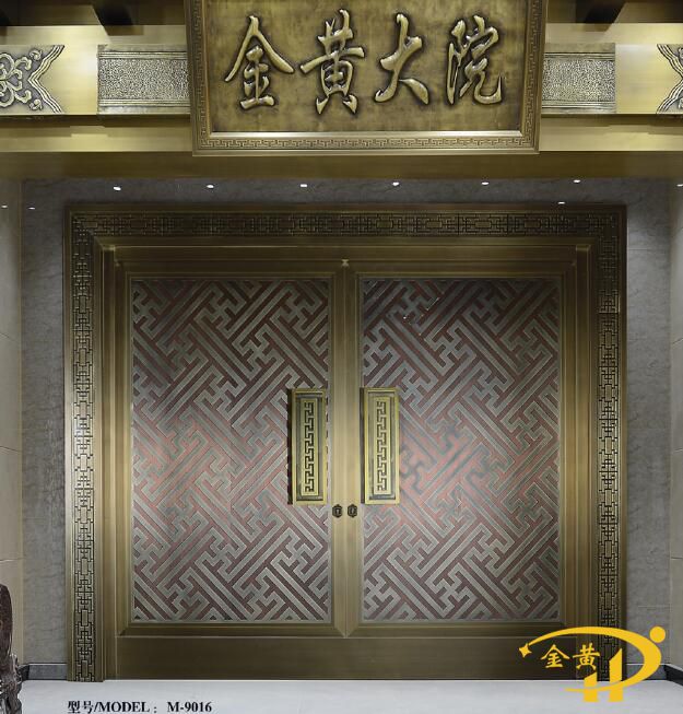 高檔豪華別墅銅門的性能特點