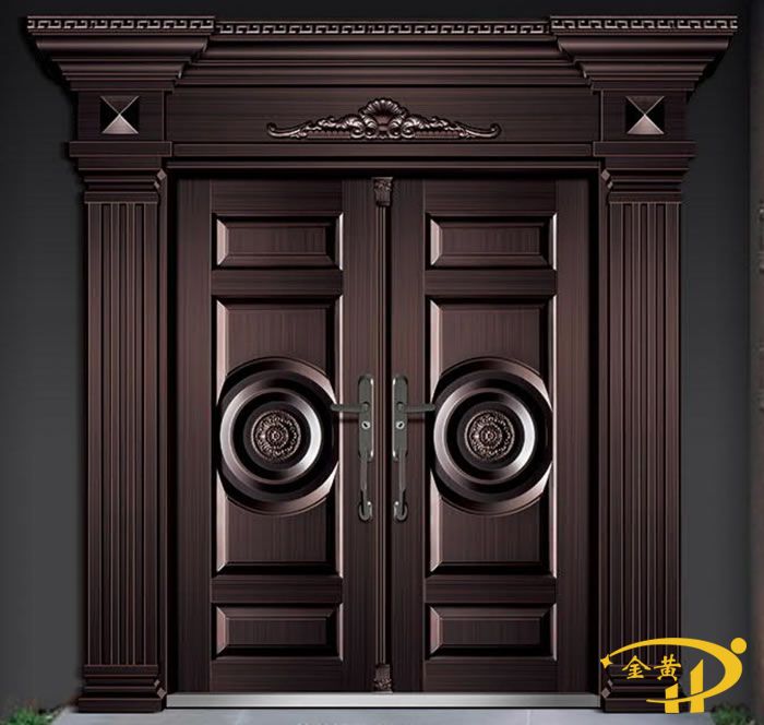 別墅鋅合金拼接門