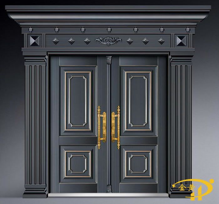 鋅合金整版模壓門