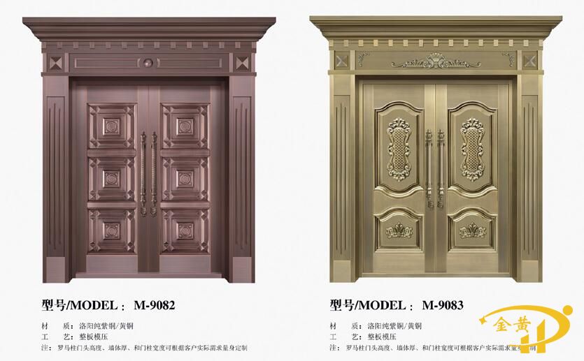 沈陽銅門廠家分享銅板厚度選擇標準「權威分析」