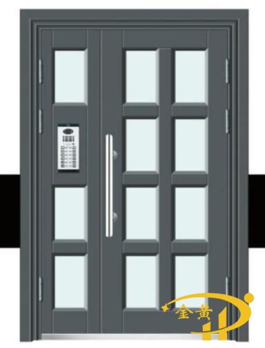 氟碳對講樓宇門