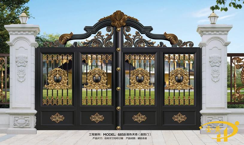 庭院鋁藝大門(mén)