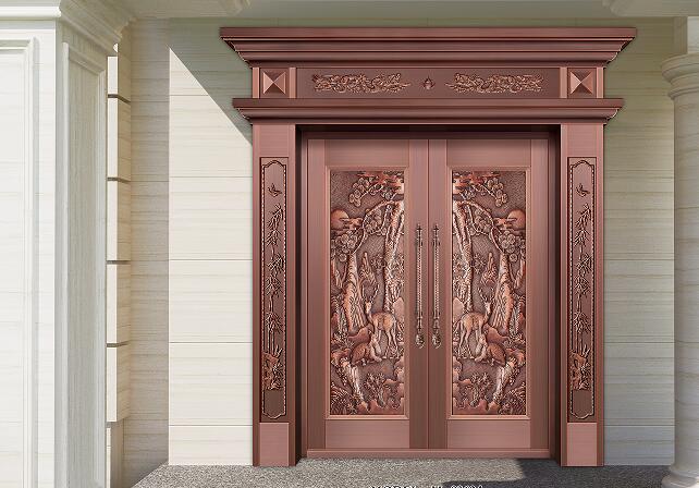 金黃銅門廠家分享購買全銅門的技巧!