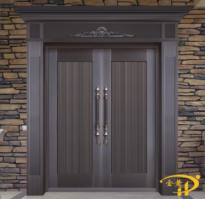 「銅門工藝介紹」金黃別墅銅門廠家生產工藝流程「權威答復」