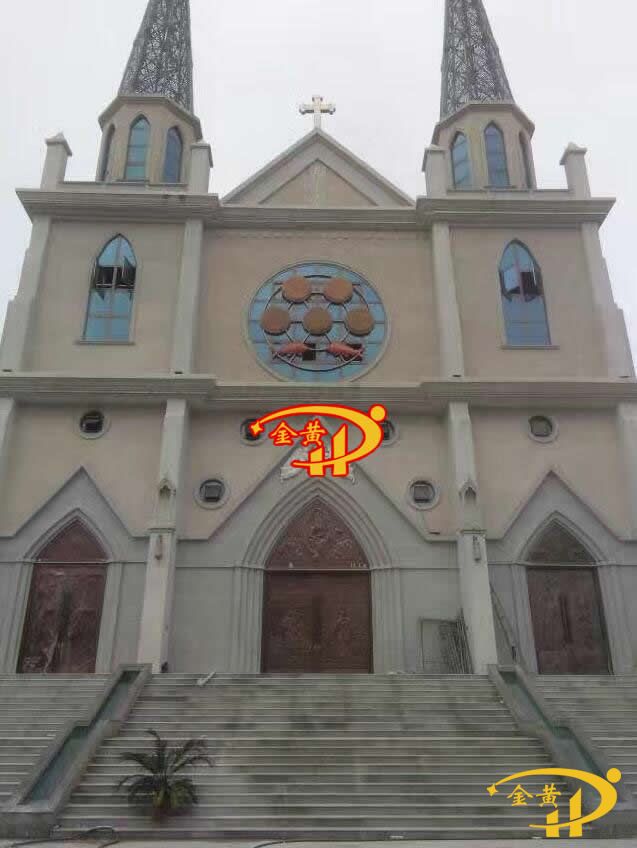 福建平潭天主教堂銅門