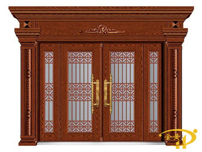 四開子母拼接玻璃門