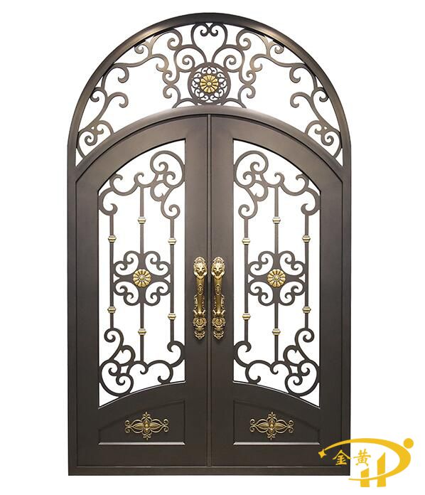 圓弧玻璃鑄鋁門