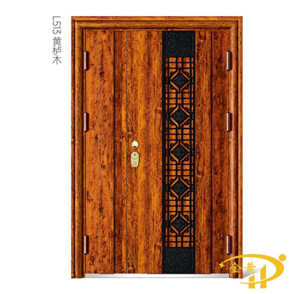 黃櫨木甲級防盜門