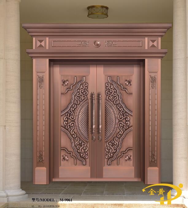 豪華雙開別墅門