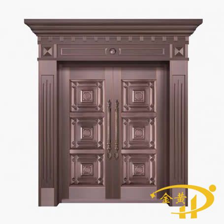 別墅純銅對開門