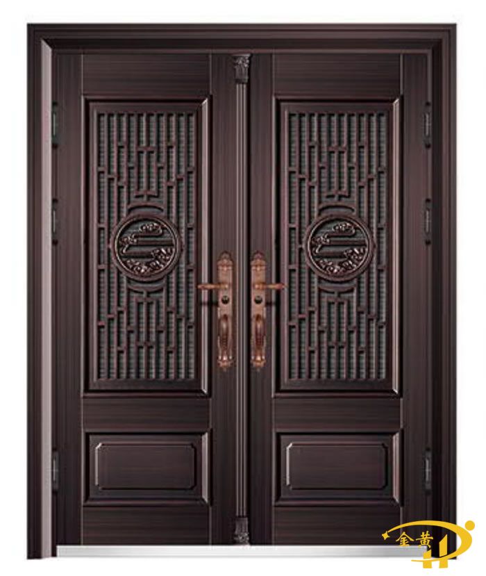 鋅合金鋁框拼接門中門