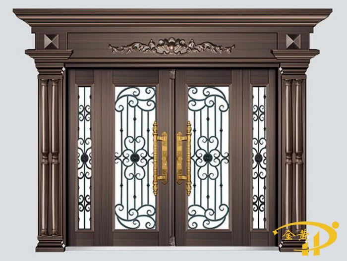 四開子母拼接玻璃門