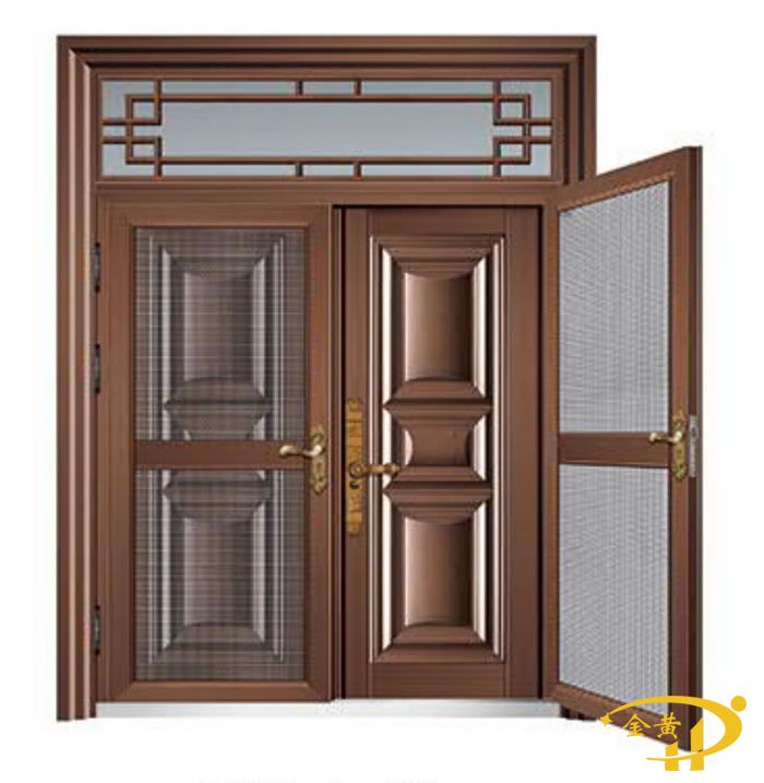 鋁合金簡易拼接復(fù)合門