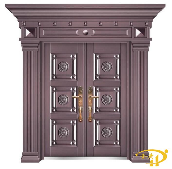 鋅合金鍍銅別墅門
