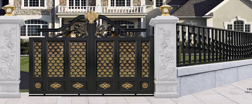 你的私人莊園離高端,只差一套別墅庭院門及配套圍欄